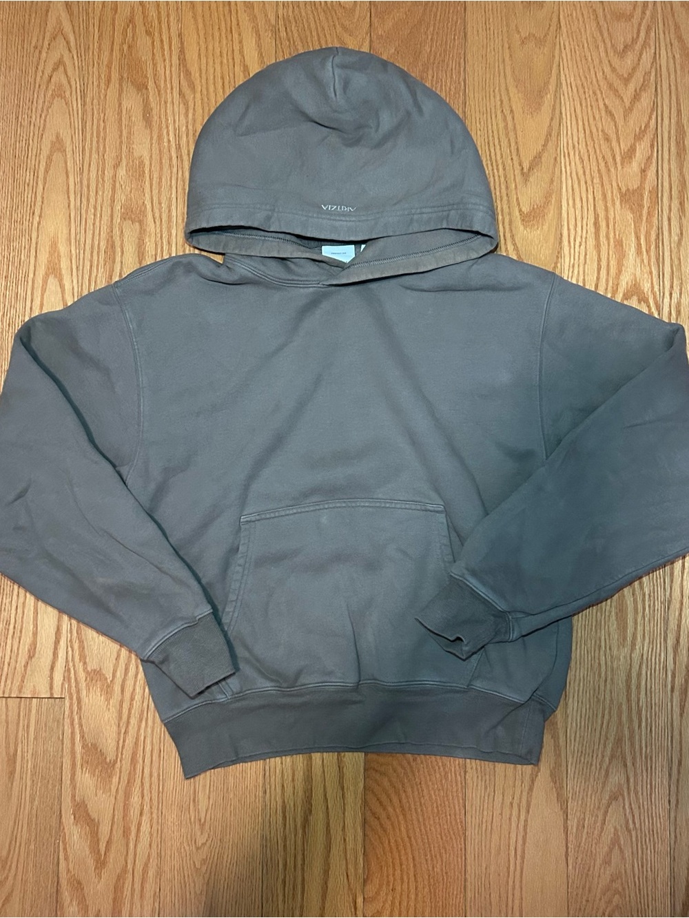 Aritzia Gray Hooded Sweatshirt - Unbranded